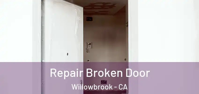 Repair Broken Door Willowbrook - CA